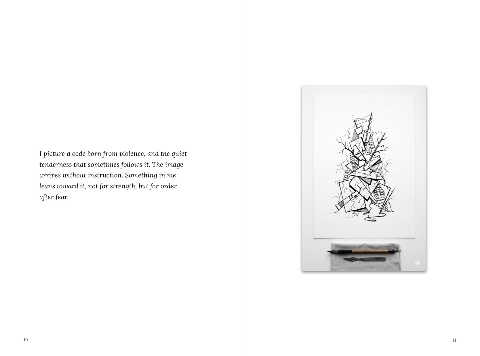 Spread opening Chapter 7