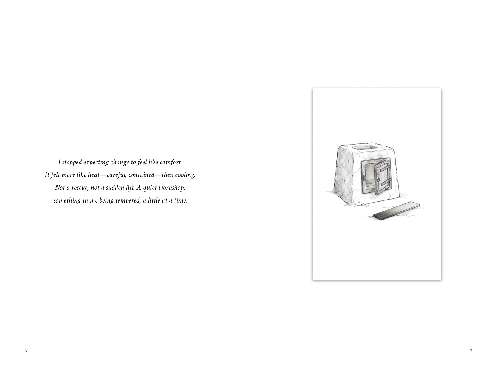 Spread opening Chapter 7